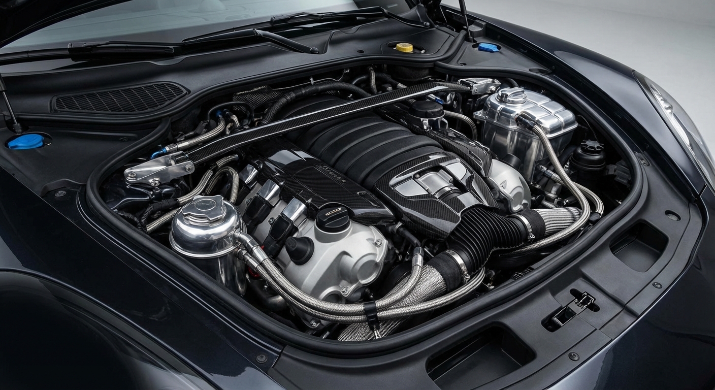 Czyszczenie komory silnika