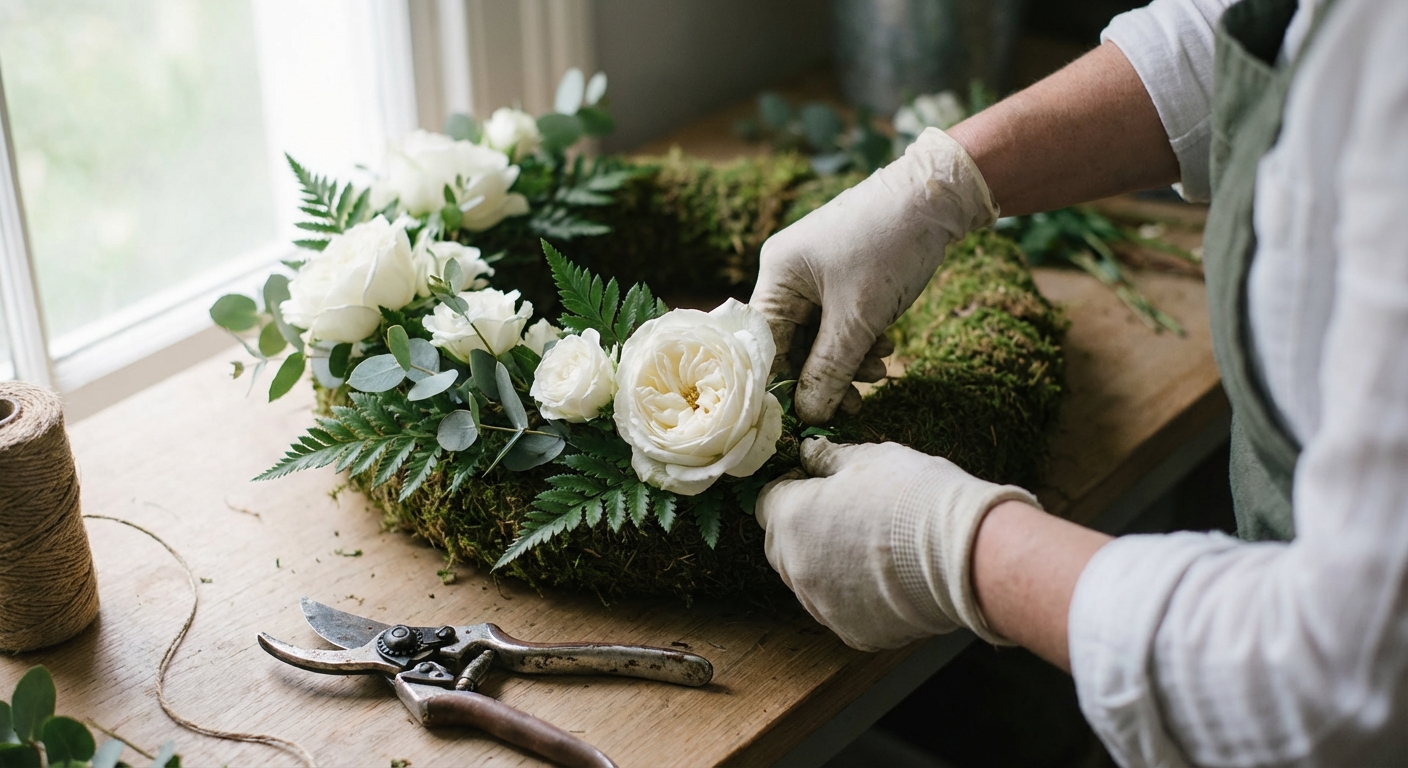 Wieńce żałobne wykonane z profesjonalizmem