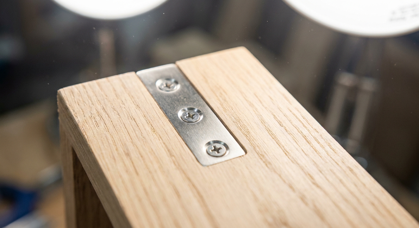 Precyzyjny montaż zawiasu